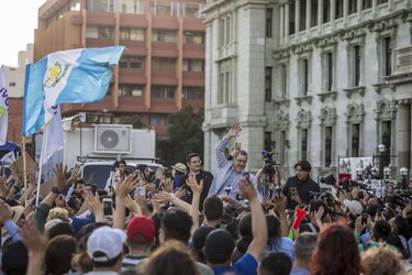 La clase política tradicional se desmorona en Guatemala con el avance de la izquierda