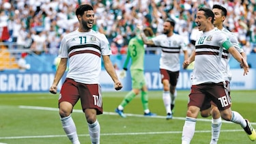 México sigue con su ola de victorias en Rusia