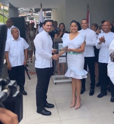 Juan Diego Vásquez y Blas Pérez reciben las llaves del distrito de San Miguelito