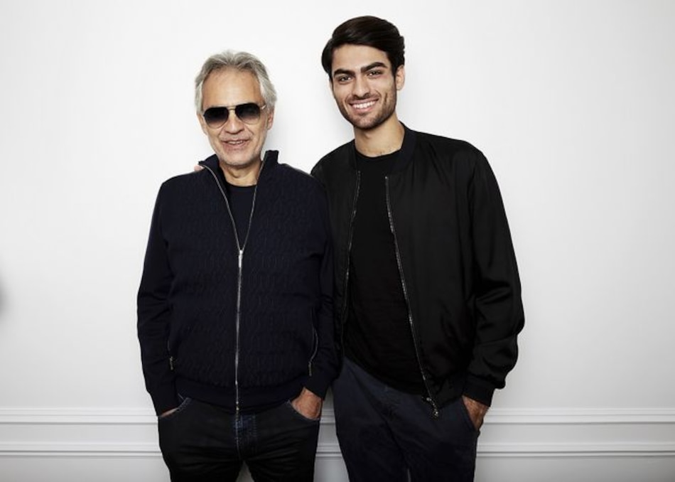 Andrea Bocelli canta con su hijo Matteo en nuevo disco