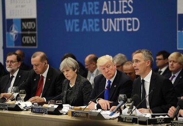 Donald Trump pasa cuentas con sus aliados en la cumbre de la OTAN
