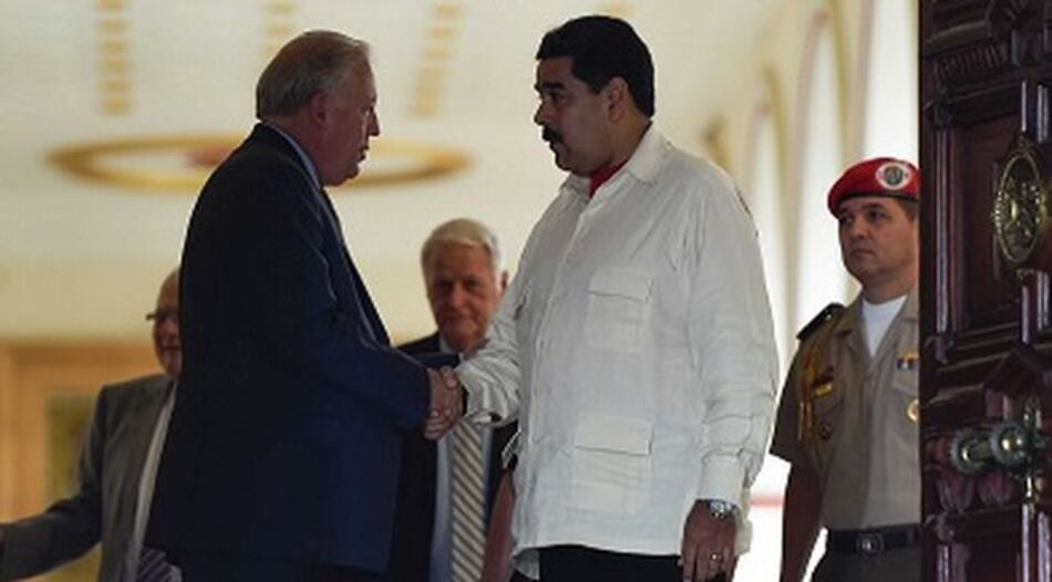 Maduro recibió a enviado de Estados Unidos en apoyo al diálogo