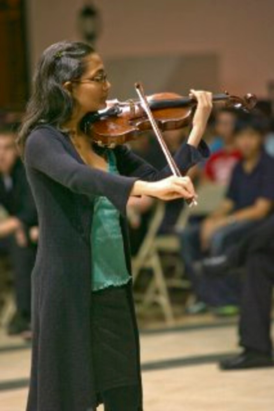 Andrés y Chelín, piano y violín
