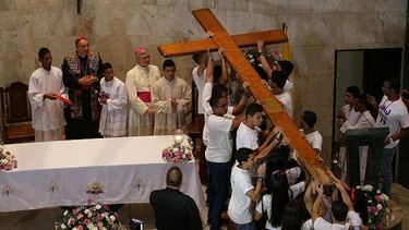 Vigilia para custodiar los signos de la Jornada Mundial de la Juventud