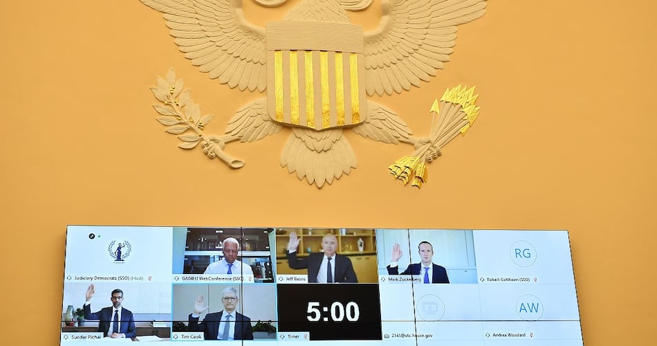 Fustigan a las ‘Big Tech’ en audiencia en el Congreso de EU