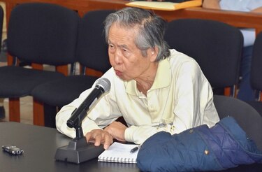 Hospitalizan nuevamente a el expresidente peruano Alberto Fujimori
