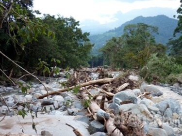 Comienzan reparaciones de daños tras inundaciones en Boquete