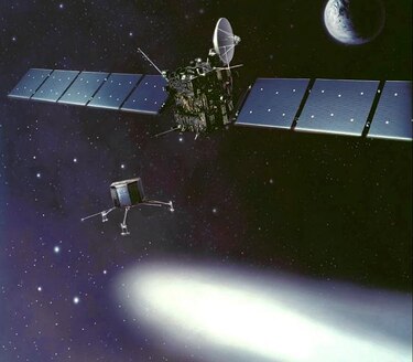 Rosetta tomó la temperatura de -70°C del cometa 67P