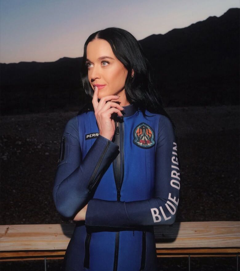 Así se sintió Katy Perry luego de ver la tierra durante su viaje al espacio