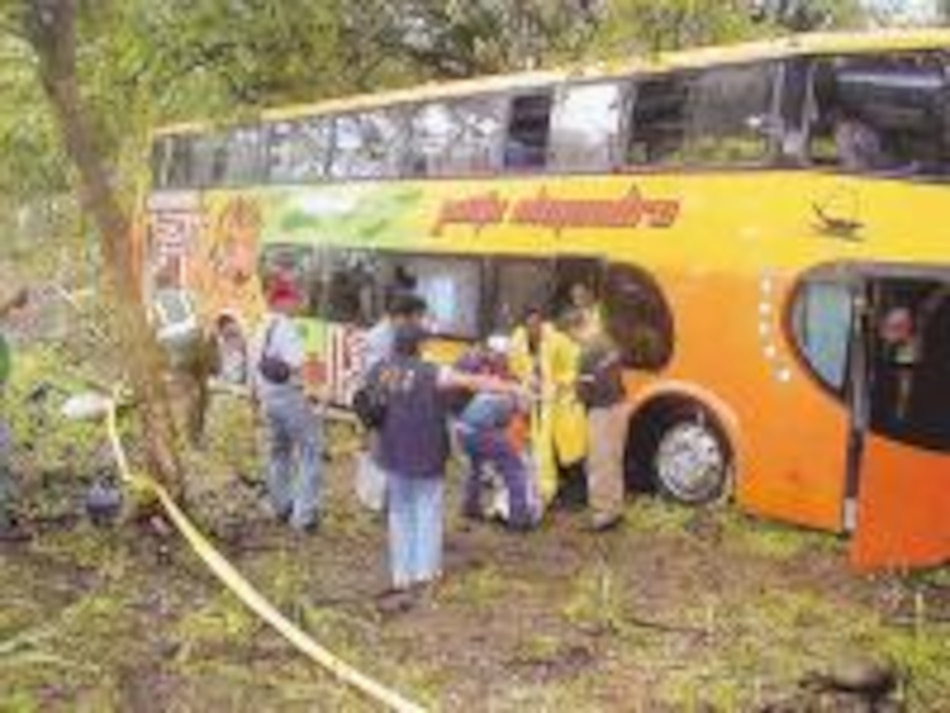 Cinco muertos en accidente