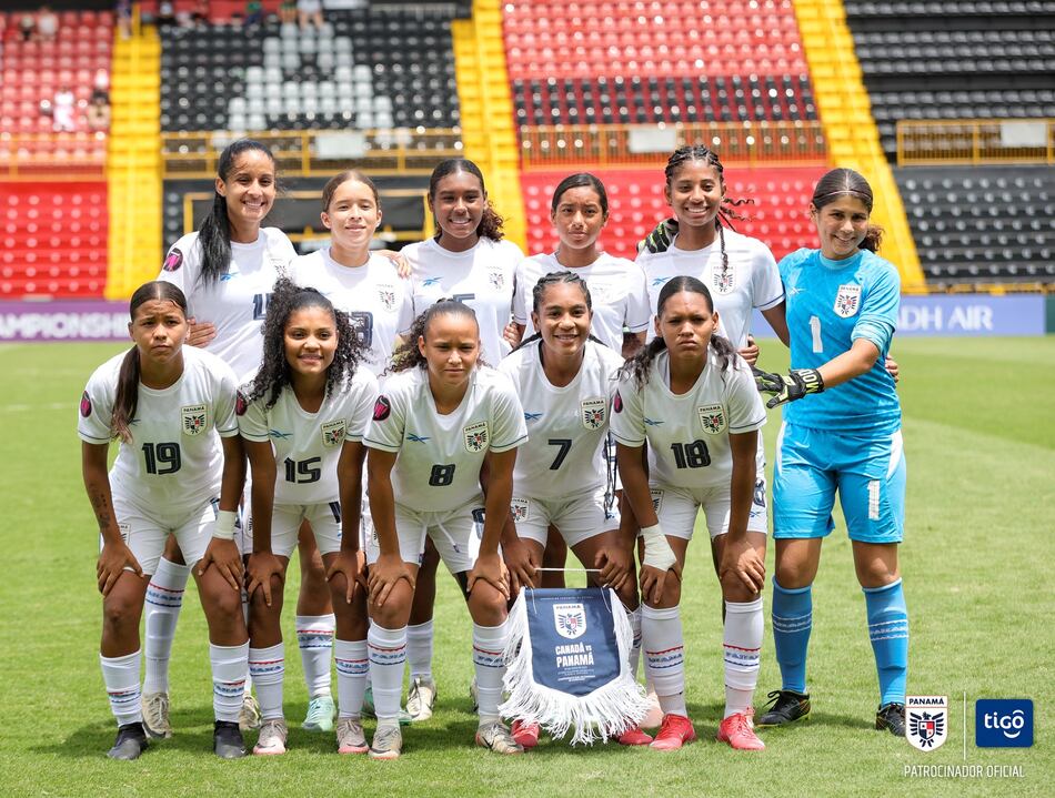 Sub-20 panameña debuta con abultada derrota ante Canadá en Alajuela