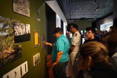 Inauguran la exposición ‘Bombas no detonadas’, en el Museo del Canal