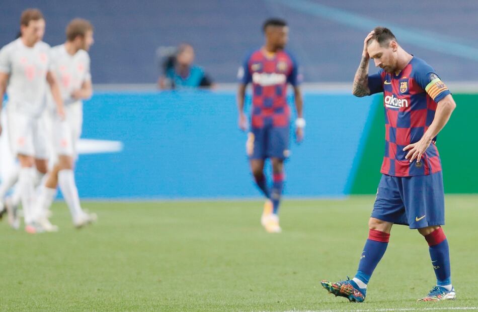 Bayern saca de jugada a Messi y Barcelona