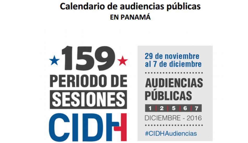 CIDH, lista para sesionar en Panamá
