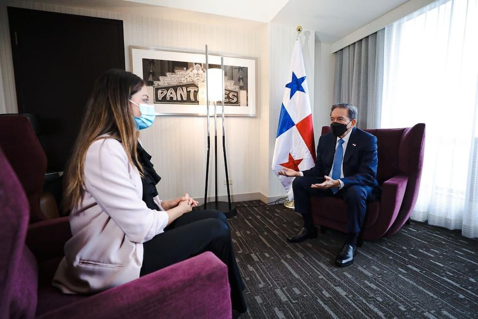 Cortizo: Estados Unidos debe apoyar a Panamá y Colombia para atender a los migrantes