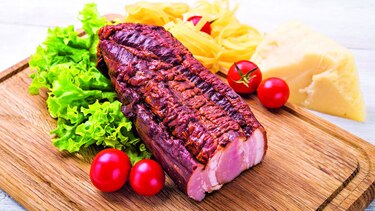 La mezcla de carnes y quesos