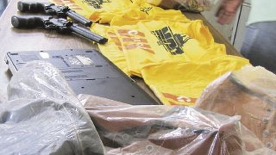 Retienen a indocumentados con logotipos del MOP y Cusa