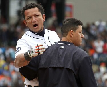 Miguel Cabrera, suspendido siete juegos por trifulca