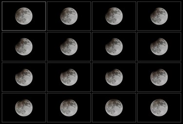 El eclipse lunar parcial de septiembre deja imágenes inolvidables