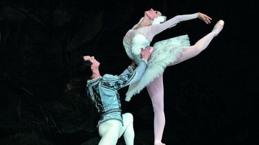Un bailarín en acción