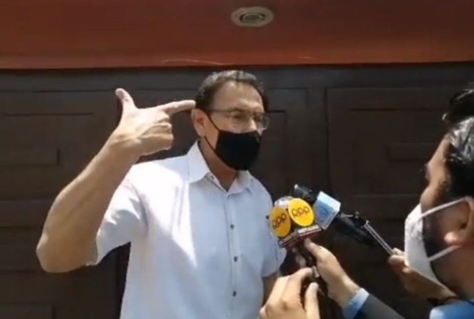Justicia peruana prohíbe salir del país a expresidente Martín Vizcarra
