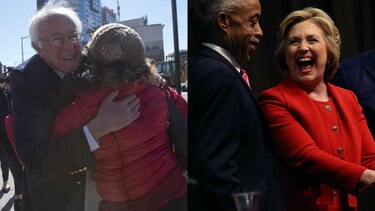 Sanders y Clinton en reñida campaña por Nueva York