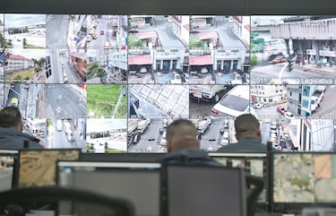 16 violaciones a la ley detectan por día cámaras de videovigilancia 