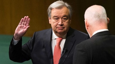 Antonio Guterres jura como secretario general de la ONU