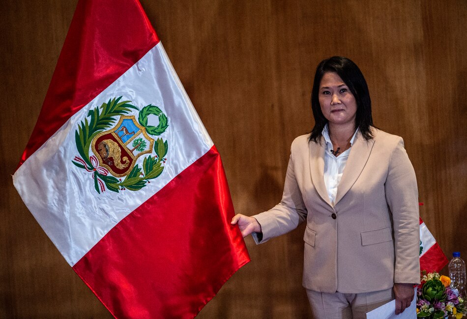 Keiko Fujimori pide el adelanto de las elecciones aludiendo a la falta de resultados del primer año de Castillo