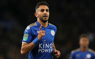 Manchester City firma a Riyad Mahrez con un contrato récord