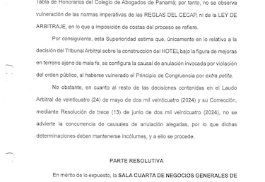 La Corte Suprema confirma que Bern debe pagar $84.1 millones a sus socios de Town Center