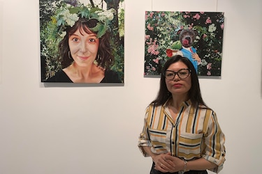 Patricia Nieto, la pintora hondureña que explora el alma, expone en Madrid
