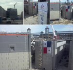 Instalan primera compuerta en el sector Pacífico
