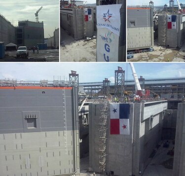 Instalan primera compuerta en el sector Pacífico