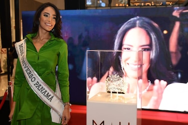 Miss Universo Panamá muestra su nueva corona