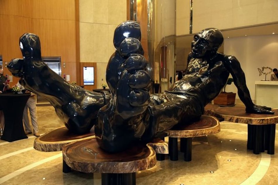 Las esculturas de ‘Big Foot’ y su familia se hospedan en Panamá