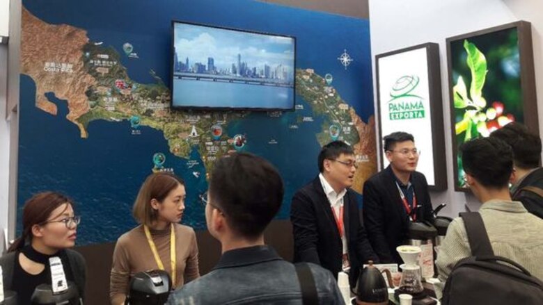 Panamá expone lo mejor de su café en Shanghái