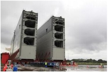 Último embarque de compuertas llegará el martes 11 de noviembre