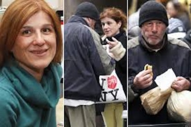Una turista confunde a Richard Gere con un sin techo y le da restos de pizza