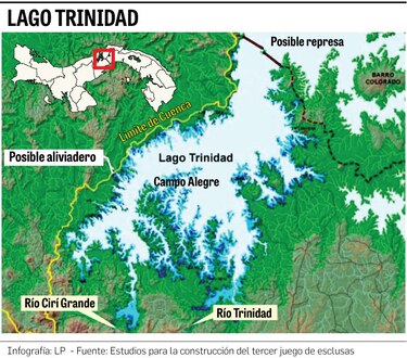 ACP haría pequeños embalses en río Trinidad