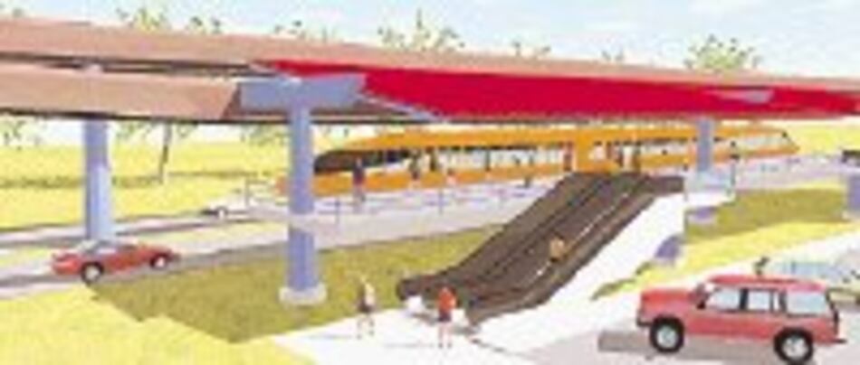 Monorriel en el Causeway