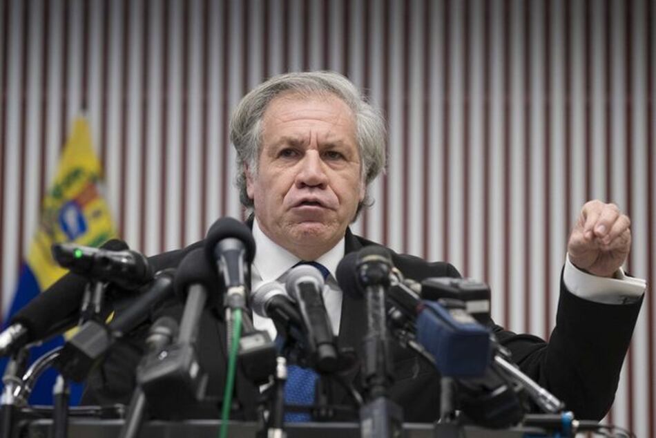 Secretario general de la OEA condena 'intimidación' a Guaidó y rechaza diálogo