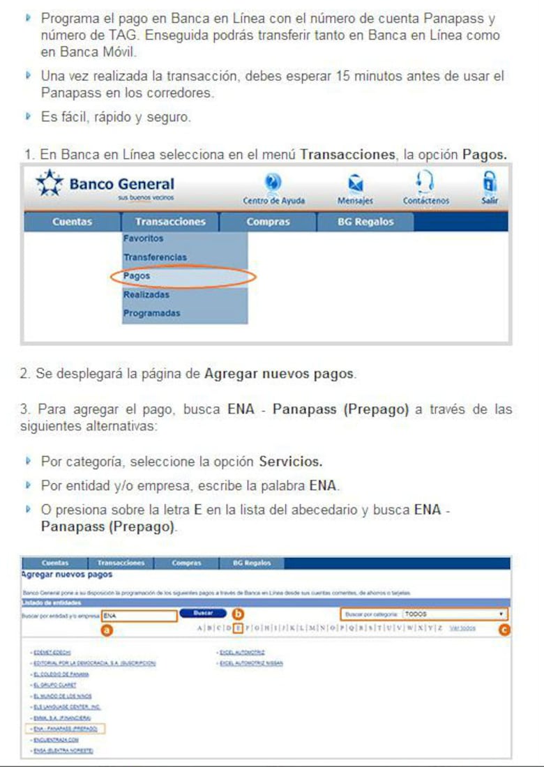 Saldo de corredores podrá recargarse desde hoy con banca en línea