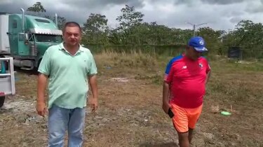 Transportistas panameños varados en Nicaragua piden ayuda; Cancillería atiende el caso