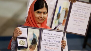 Malala y Satyarthi recibieron el Premio Nobel de la Paz en Oslo