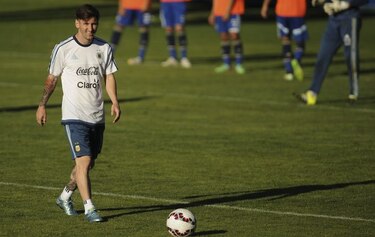 Leo Messi busca su primer título con la selección absoluta de Argentina