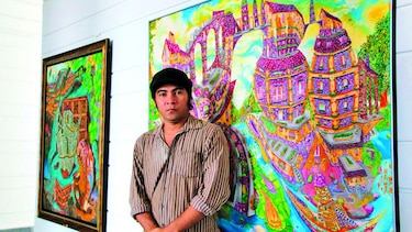 Obras de símbolos criollos
