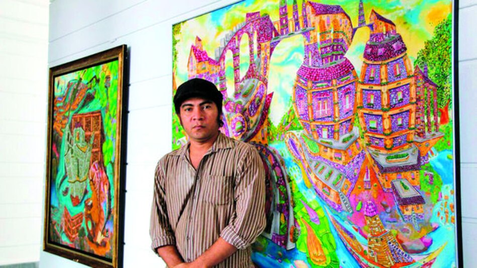 Obras de símbolos criollos