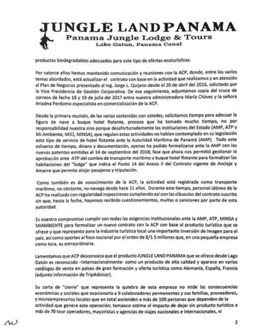 Turismo en aguas del Canal genera conflicto