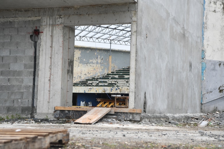 Avanza rehabilitación del gimnasio Orlando Winter en San Miguelito